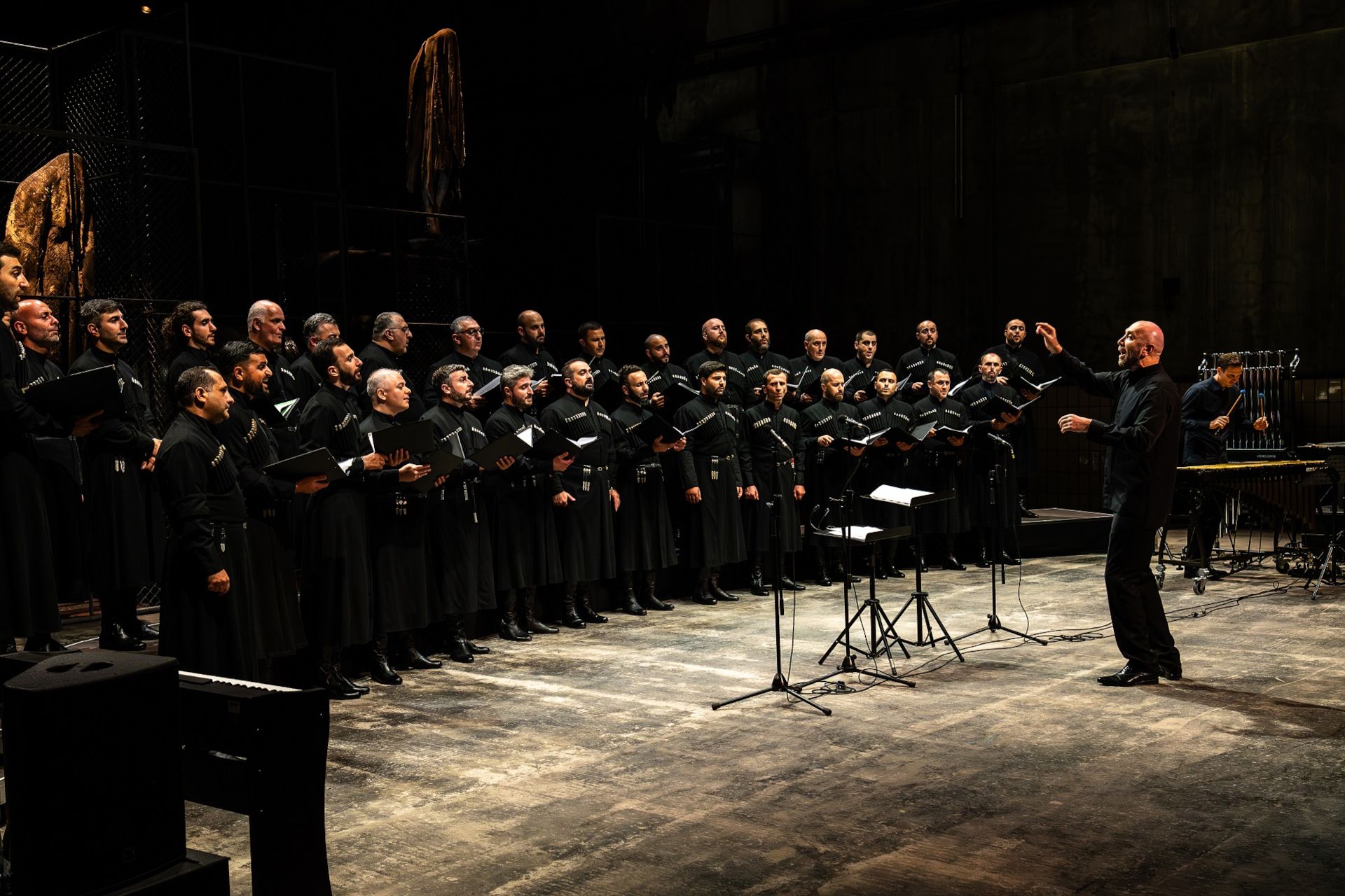 Georgian Voices, Georgian State Chamber Choir (Trinity Cathedral Choir), Künstlerischer Leiter und Dirigent: Svimon (Jiki) Jangulashvili