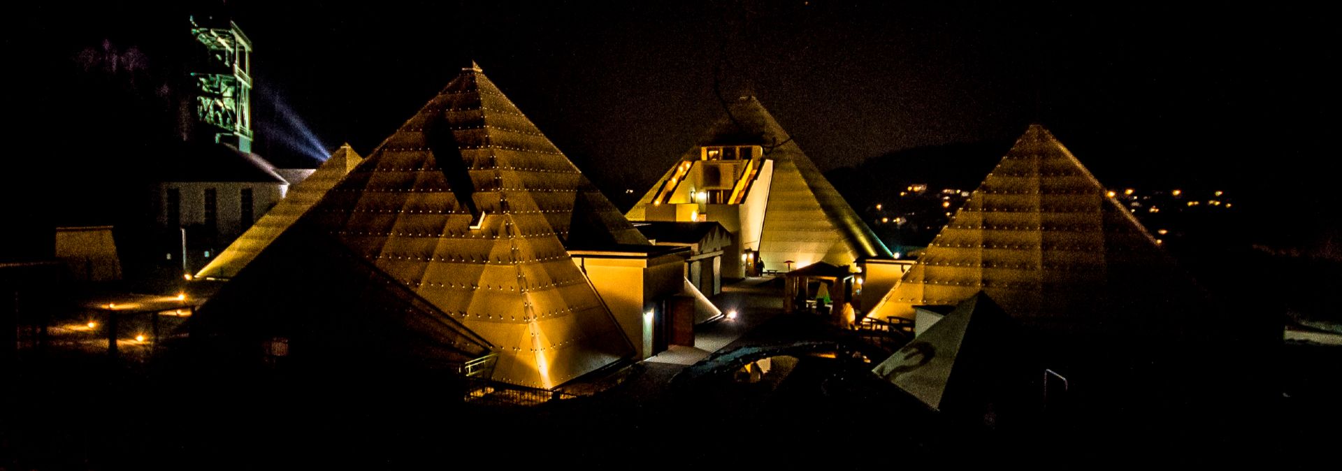 Die Sauerland-Pyramiden sind weithin sichtbar