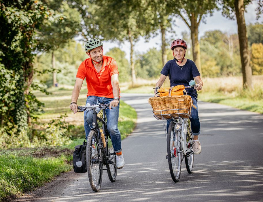 Die Friedensroute verbindet die historischen Rathäuser von Münster und Osnabrück mit einem abwechslungsreichen Radfernweg 