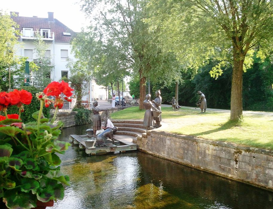 Das Denkmal für die Waschfrauen