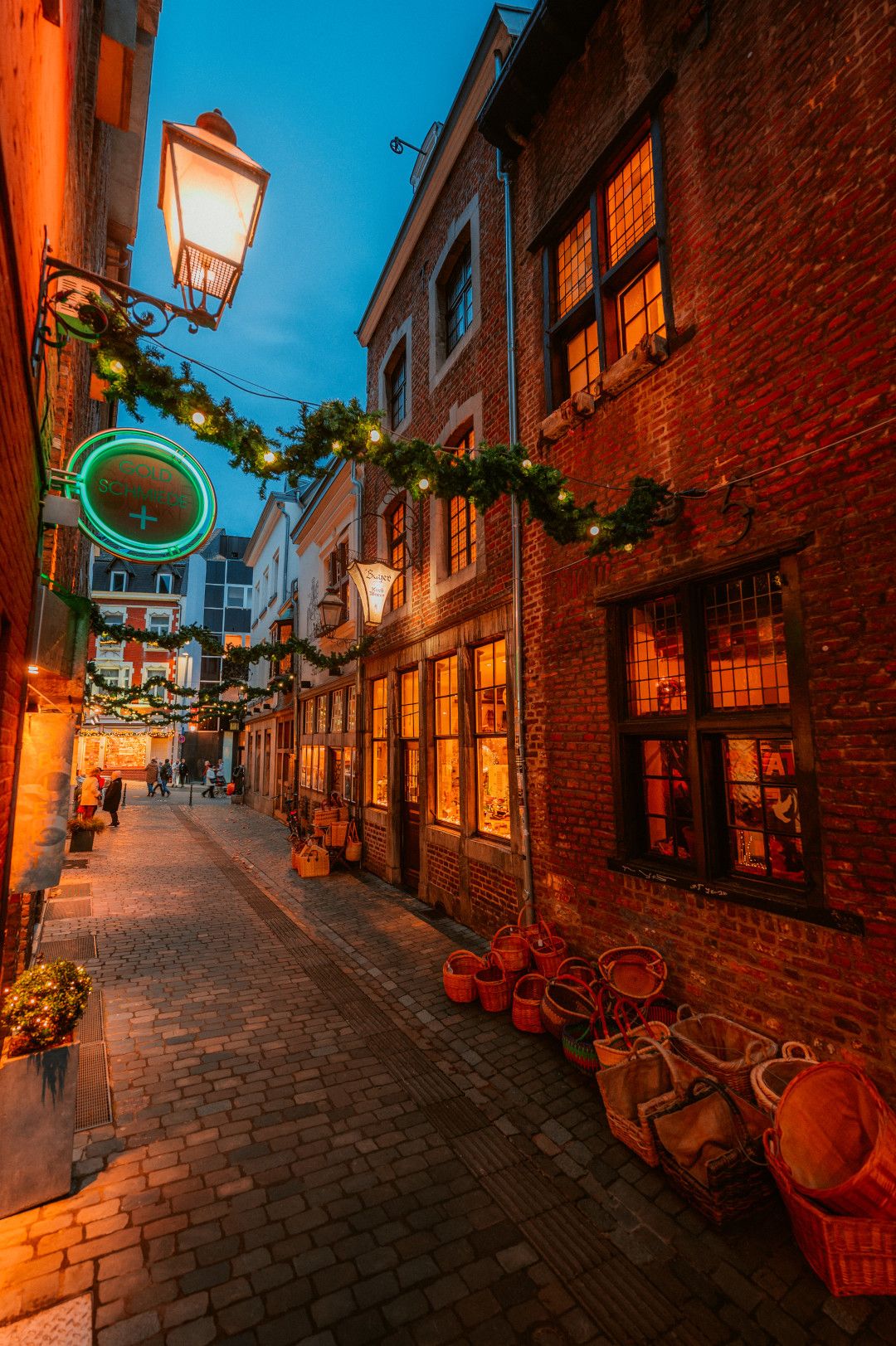 Aachener Weihnachtsmarkt Körbergasse