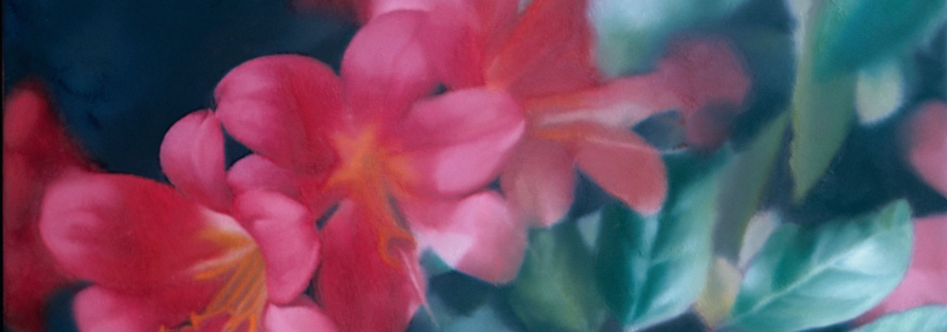 Gerhard Richter, Blumen, 1977, Öl auf Leinwand, 40 x 50 cm, Privatsammlung