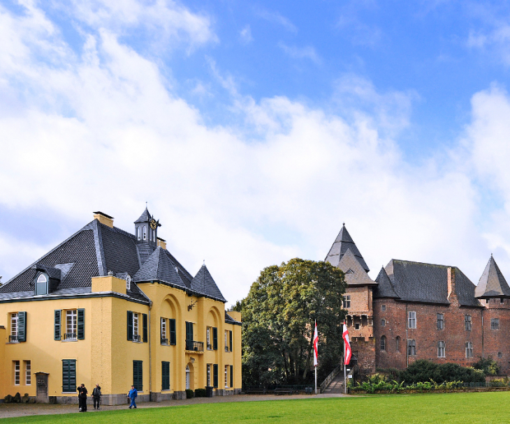 Burg Linn, Burg mit Jagdschloss, © Stadt Krefeld