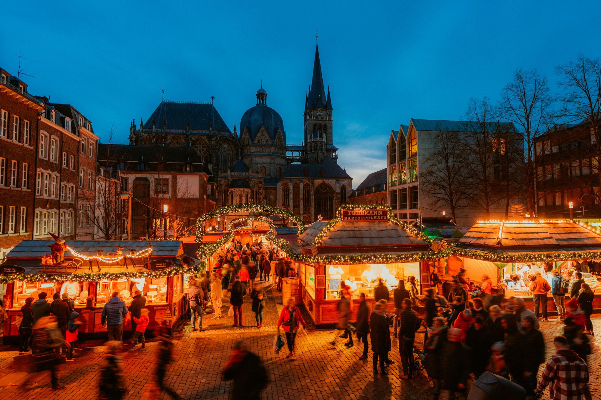 Aachener Weihnachtsmarkt Katschhof