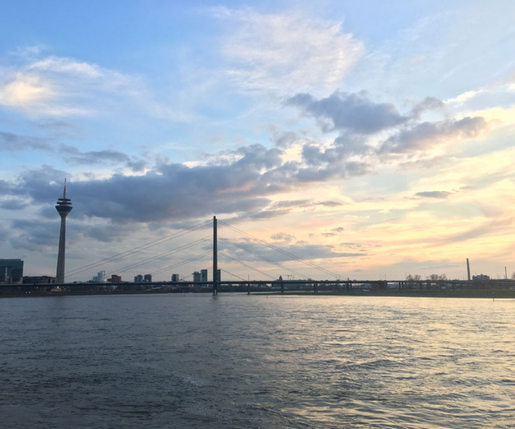 Düsseldorf Rheinpanorama, © Tourismus NRW e.V.