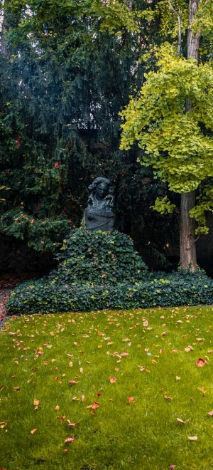 Blick in den kleinen Garten des Beethoven Hauses in Bonn, © Tourismus NRW e.V.