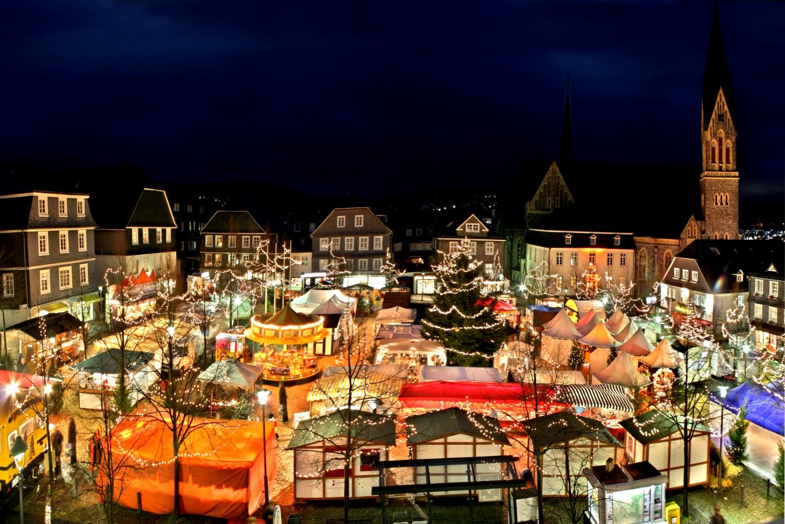 Historischer Weihnachtsmarkt in Olpe