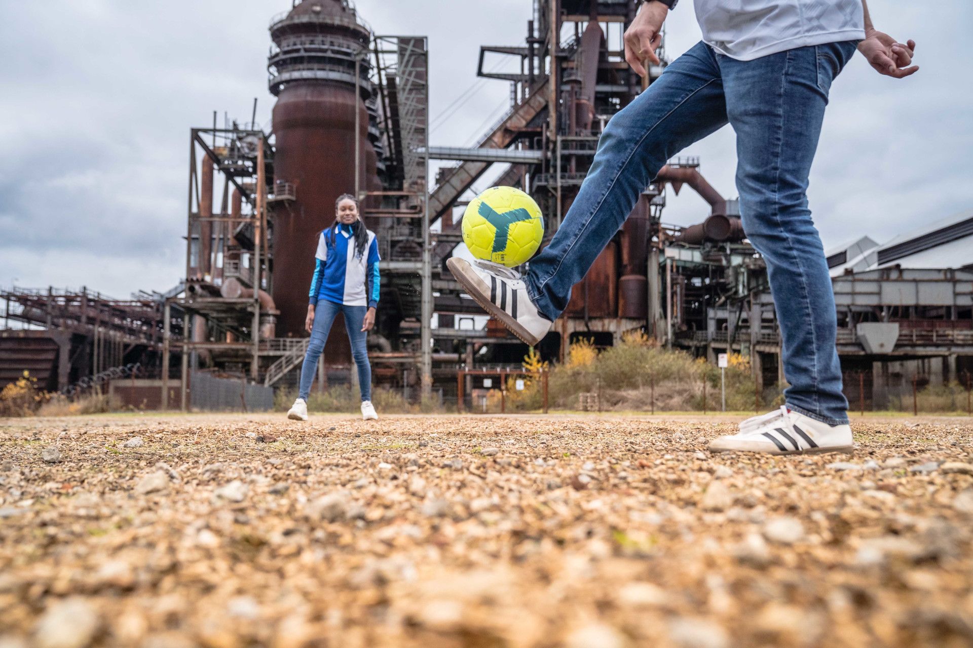 Ruhr Tourismus, Dennis Stratmann, Fußballspieler bei Pheonix West in Dortmund