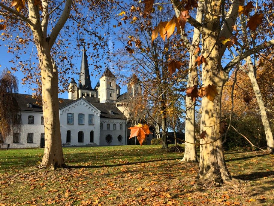 Der Abtei-Park bietet Rückzugs- und Erholungsmöglichkeiten