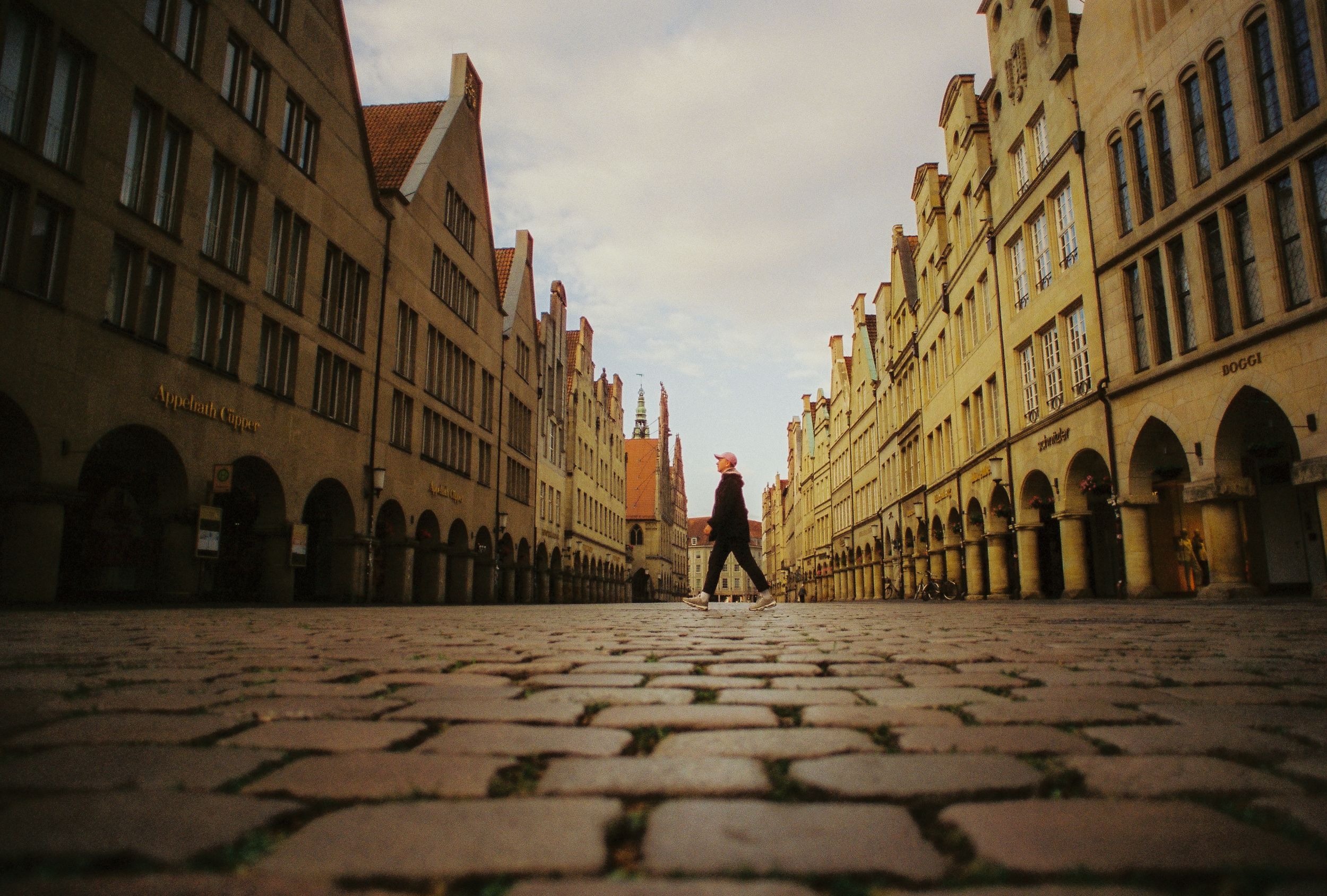 Münster bei Sonnenaufgang